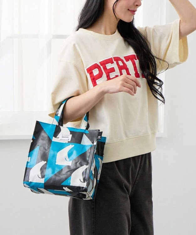 ROOTOTE 3534【ルートート】EU.スクエア.ラミネート-X 03：ポーラーベア