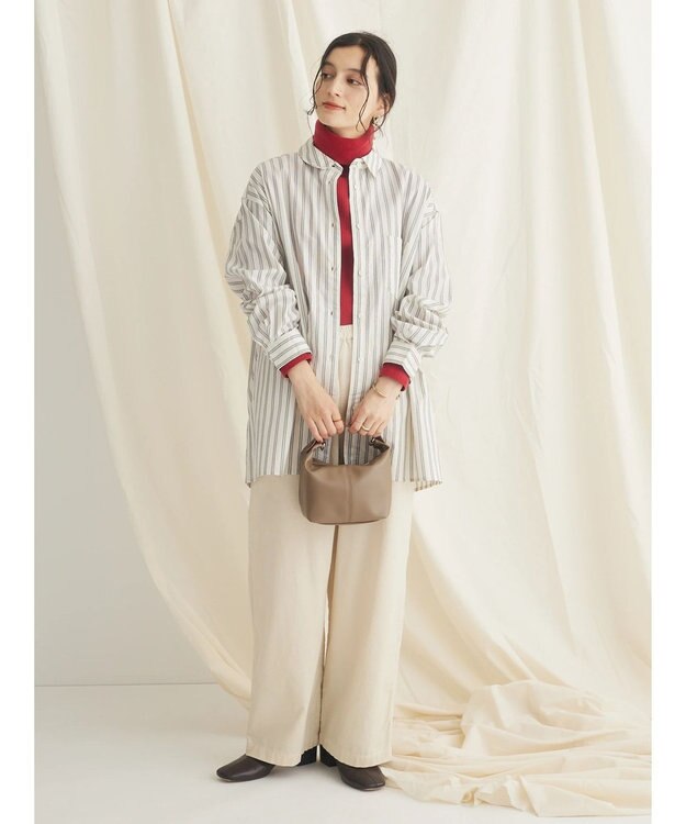 CRAFT STANDARD BOUTIQUE コーデュロイリラックスパンツ Ivory