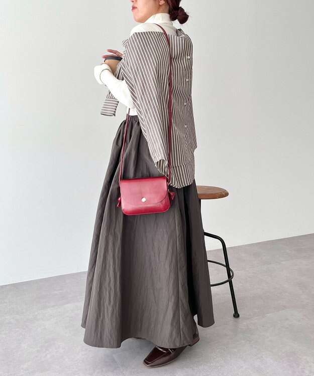 CRAFT STANDARD BOUTIQUE 洗える/とてもちリブタートルネックニットプルオーバー/24AW Ivory