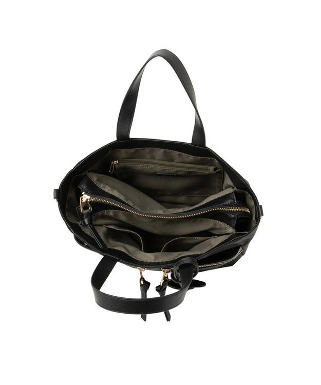 LANVIN en Bleu グラン 2wayトートバッグ ブラック