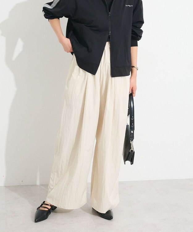 CRAFT STANDARD BOUTIQUE コクーンカラーパンツ Ivory