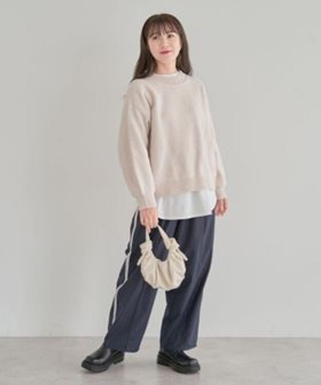 Green Parks 裾ラウンドホワイトインナー Off White