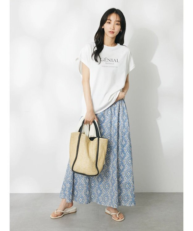 CRAFT STANDARD BOUTIQUE ＧＥＮＩＡＬ　プリントプルオーバー Off White