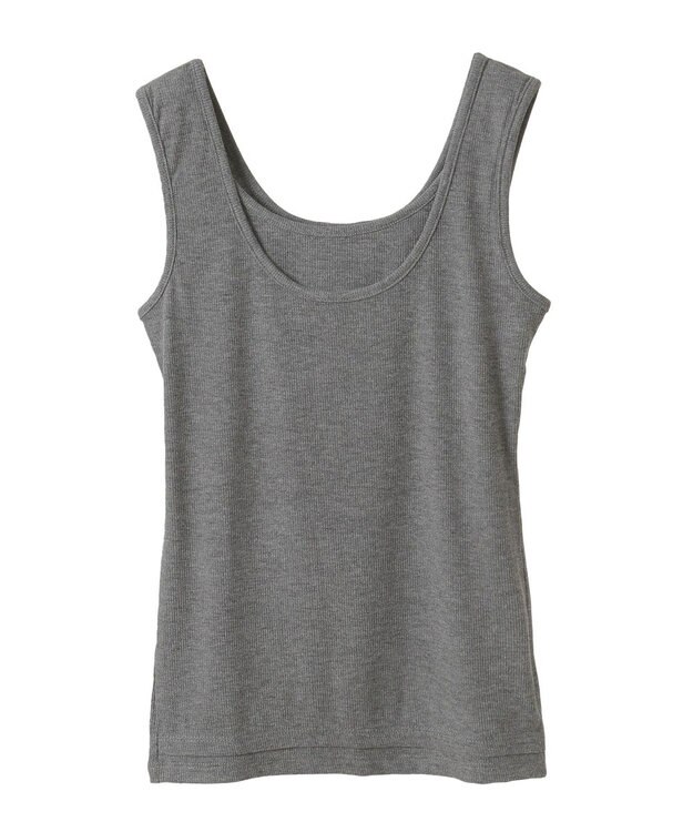 Green Parks ・Ｐｅｔｉｔ　Ｆｌｅｕｒ　レイヤードタンク Gray Mixture