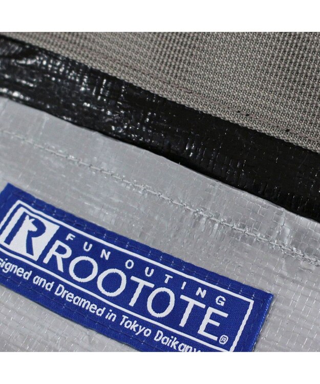 ROOTOTE 1128【BUDDY:タープ素材】SN.スクエア.ドッグ.バディ-A 01：ブラック