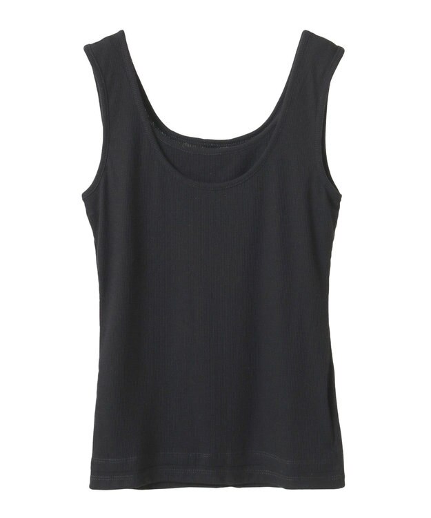 Green Parks ・Ｐｅｔｉｔ　Ｆｌｅｕｒ　レイヤードタンク Black