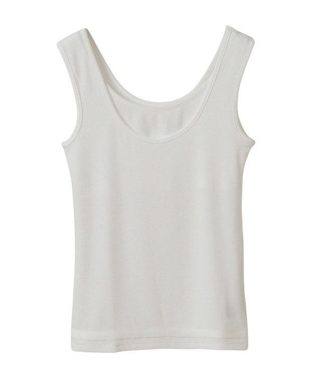 Green Parks ・Ｐｅｔｉｔ　Ｆｌｅｕｒ　レイヤードタンク Off White