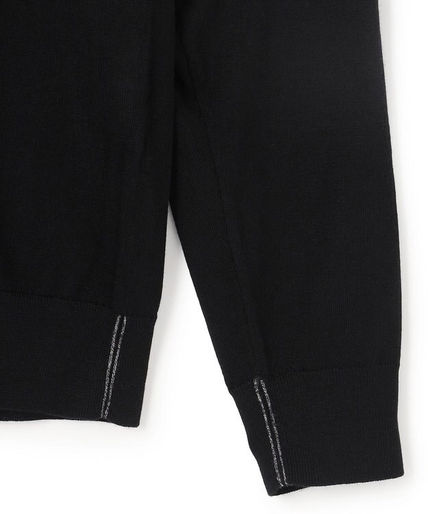 JOSEPH HOMME ウォッシャブルメリノ　タートルネックニット ブラック系