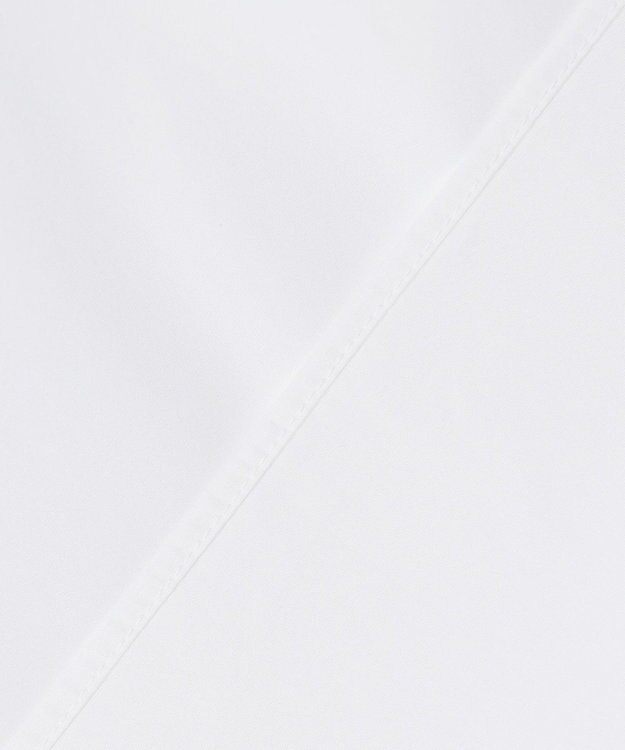 BEIGE， 【洗える】PERRY / コットンロールカラープルオーバーブラウス White