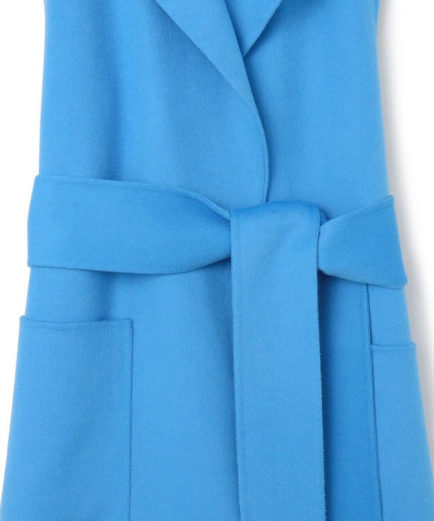 JOSEPH ダブルフェイスカシミヤ　ベストコート Dark Arctic