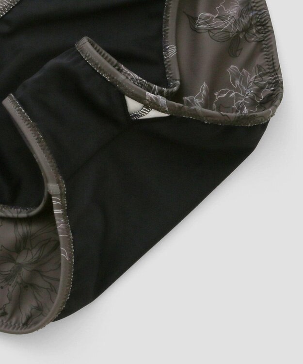 San-ai Resort（三愛水着楽園） タンキニ３点セット　9M・11L　【San-ai Resort（サンアイリゾート）】 チャコールグレー