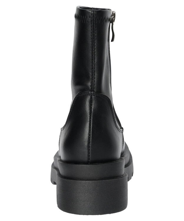 Green Parks ・ＬＥＮＡ　ストレッチ厚底ショートブーツ Black