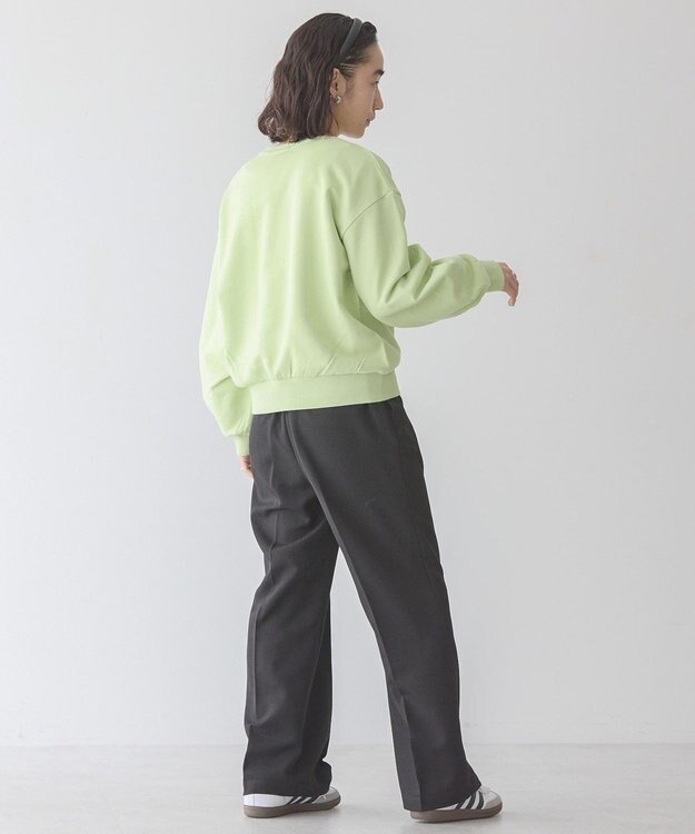 AMERICAN HOLIC タックスリーブスウェット Lime Green