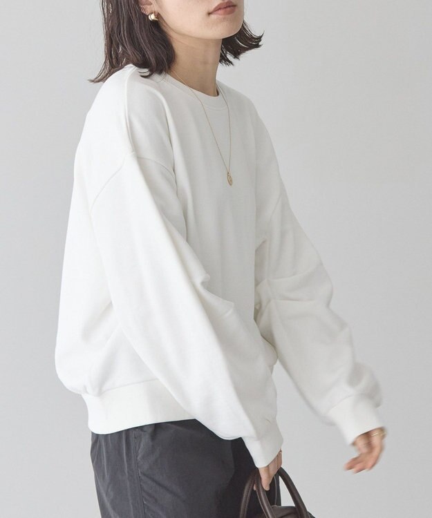 AMERICAN HOLIC タックスリーブスウェット Off White