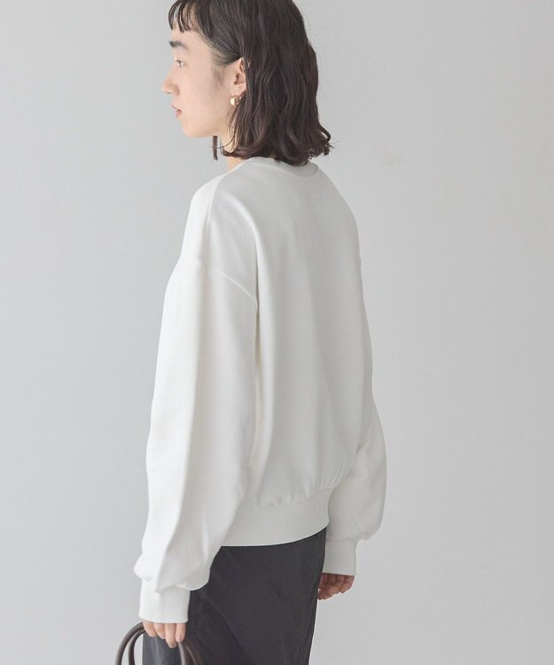 AMERICAN HOLIC タックスリーブスウェット Off White