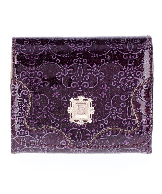 ANNA SUI ルーミー 二つ折り財布 パープル