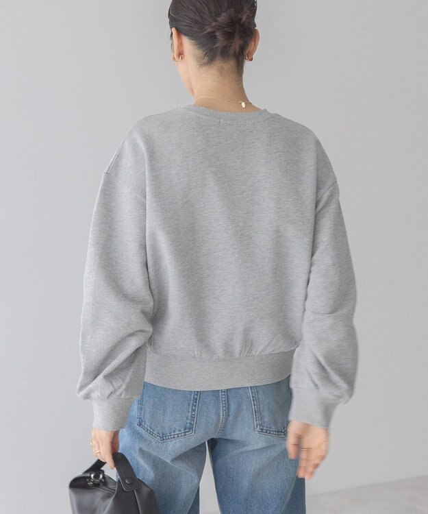 AMERICAN HOLIC タックスリーブスウェット Light Gray Mixture