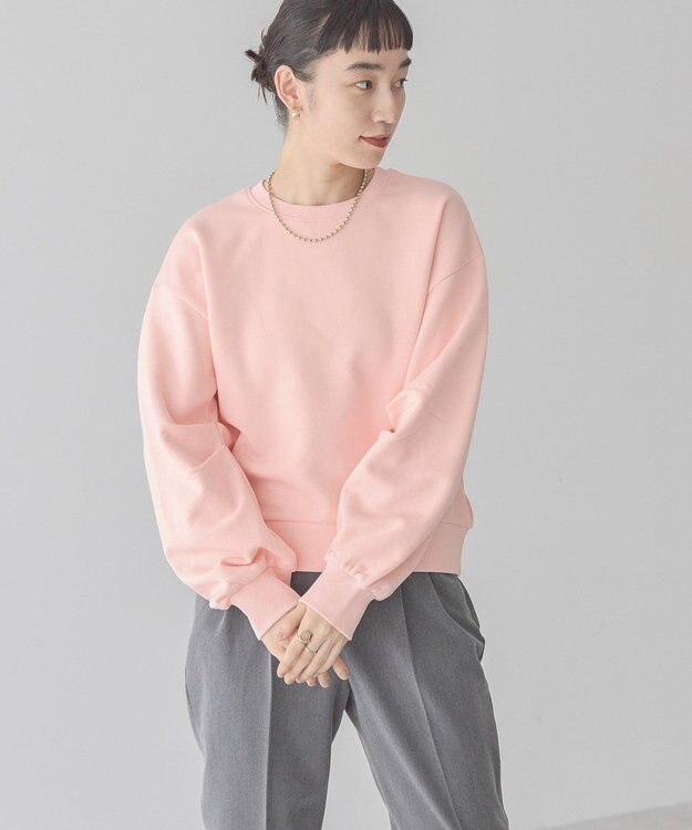 AMERICAN HOLIC タックスリーブスウェット Pink