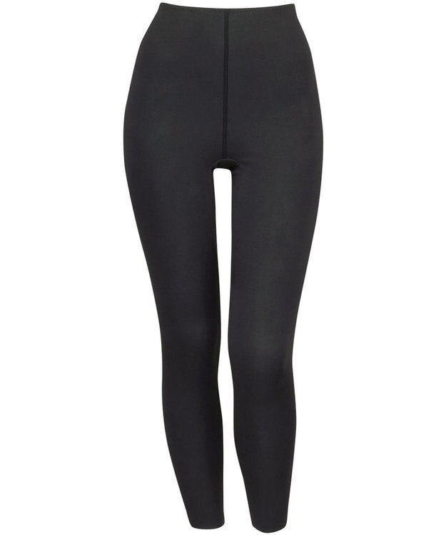 Wing あったかインナーボトム 綿100％(肌側) アウターにひびきにくい ムレにくい 【綿の贅沢 ここちフラット】 足首丈 秋 冬 ER4872 ウイング／ワコール ブラック