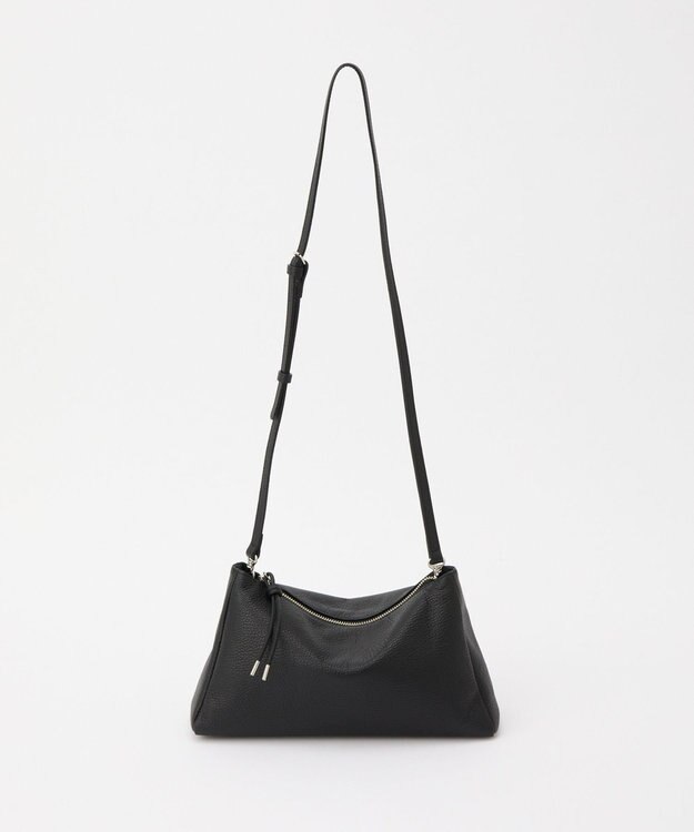 russet レザー2WAYショルダーバッグ(CE-1629) Black