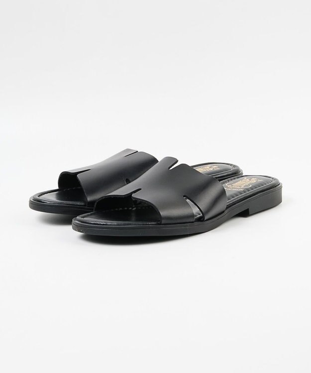 BONTRE 【BONTRE/ボントレ】Hカットフラットサンダル/52058-VS ブラック