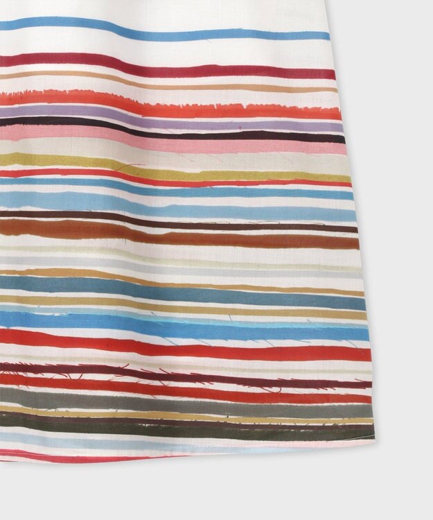 Paul Smith Cairo Stripe Chalk プリント スカート マルチカラー