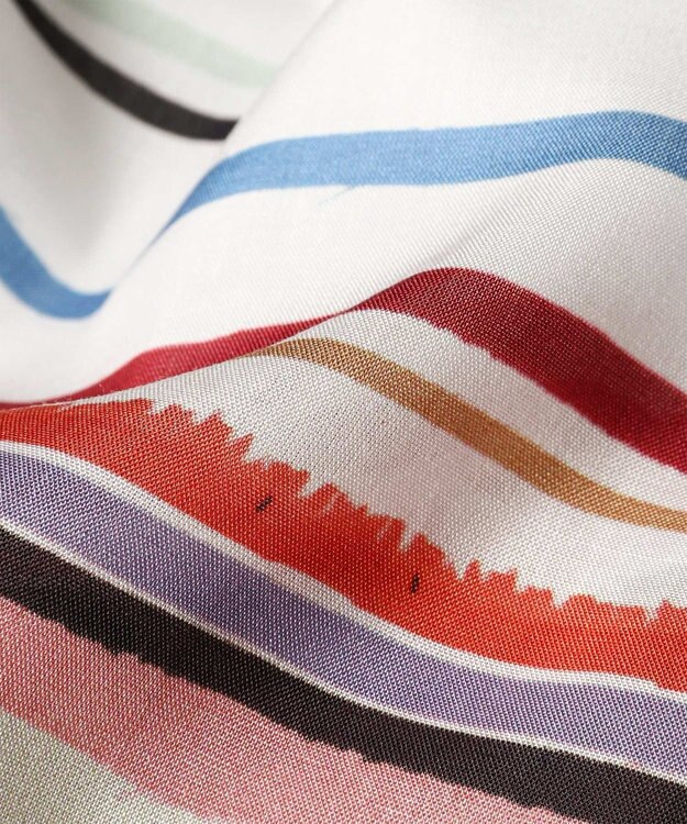 Paul Smith Cairo Stripe Chalk プリント スカート マルチカラー