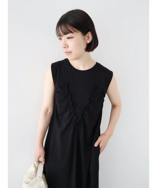 Green Parks ・ＳＵＧＡＲ　ＳＰＯＯＮ　【ＣＯＯＬ】ドッキングワンピ Black