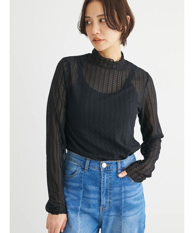 Green Parks イロイロインナー（レース） Black