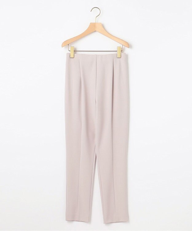 組曲 【WEB限定】スタイルアップジャージー パンツ ベージュ系