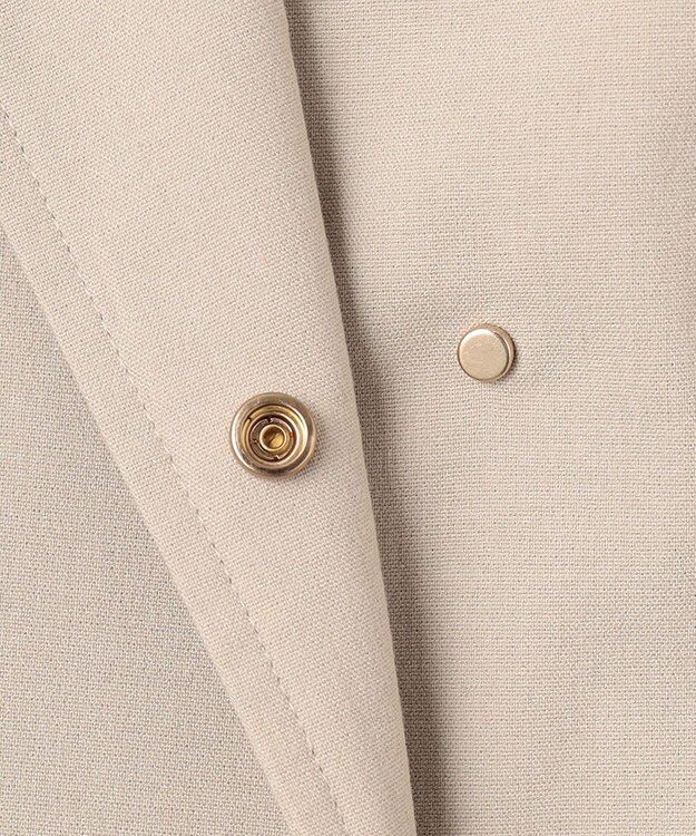 ANY L スプリットスリーブコート サンドベージュ