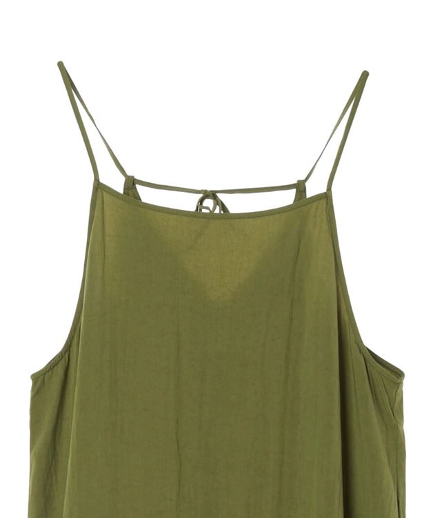 CRAFT STANDARD BOUTIQUE 切替ティアードキャミワンピース Khaki