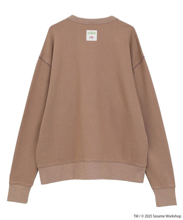 Green Parks セサミストリートミーツフルーツオブザルーム　スウェット Brown