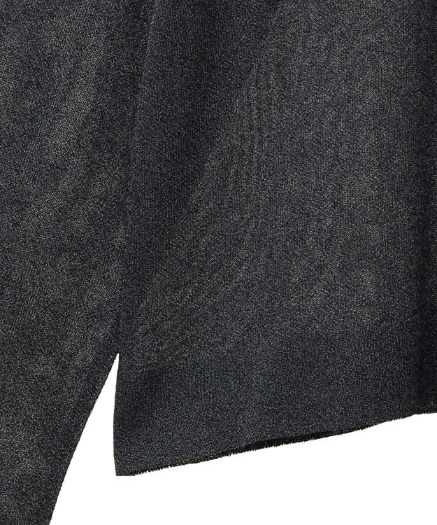 AMERICAN HOLIC シアー襟付きカーディガン Black