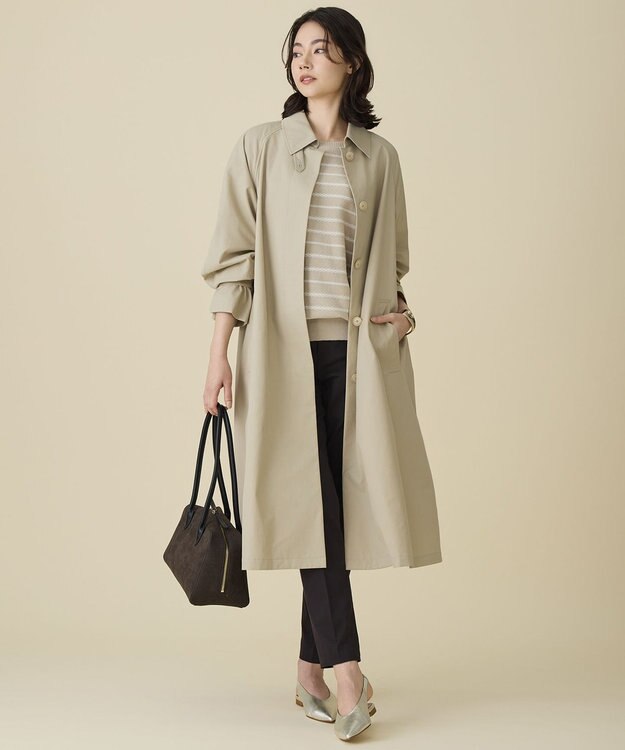 自由区 【SHIHOさん着用】スエードライクボストン バッグ スレート