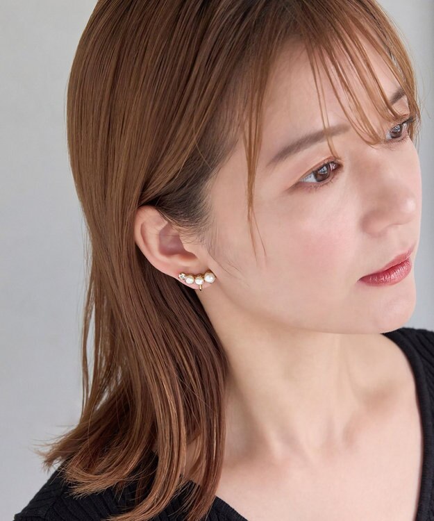 Phoebe 〈シリーズ累計販売5000点突破！〉リオデラパールイヤリング ゴールド