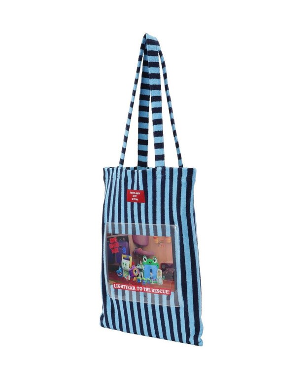 AMERICAN HOLIC 【TOY STORY 5】ストライプパイルトートBAG Blue
