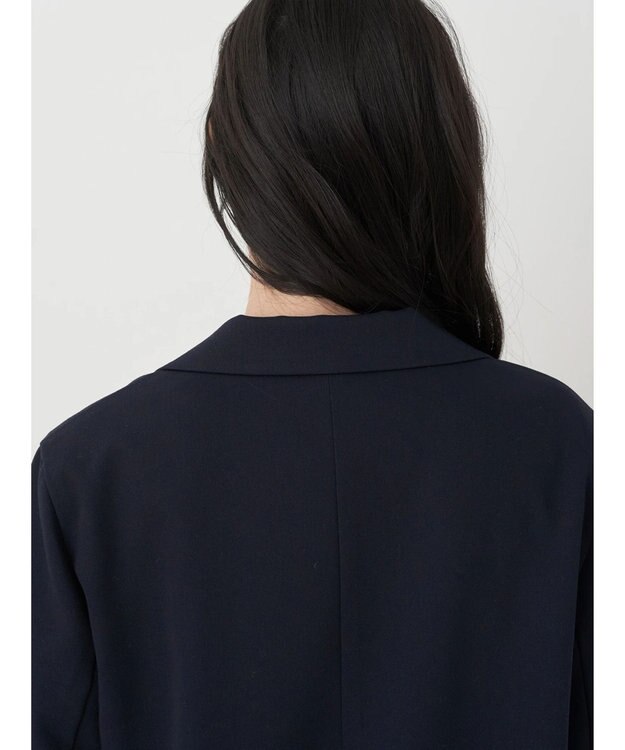 earth music&ecology ダブルテーラードジャケット Navy