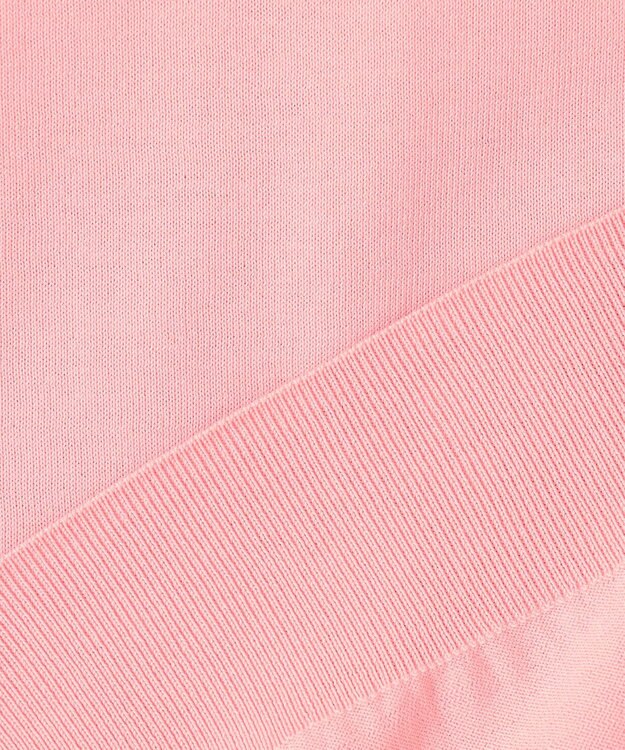 23区 S 【Oggi4月号掲載/洗える】プレミアムビオコットン 半袖 ニット ピンク系