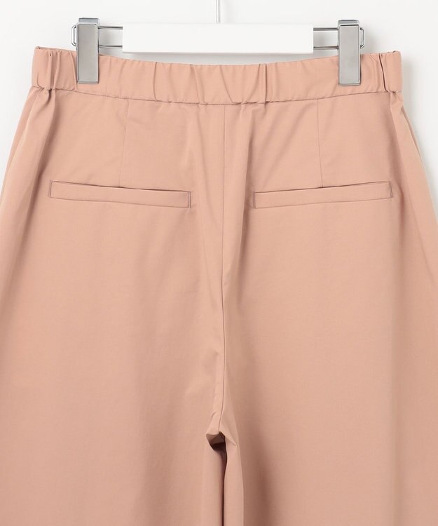 自由区 L 【カタログ掲載・洗える】タックガウチョ パンツ クラウドローズ