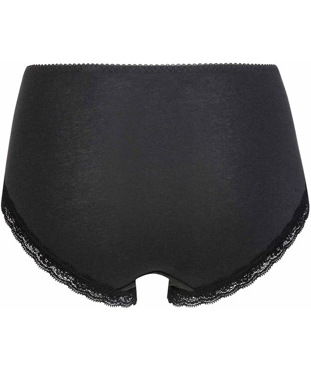 WACOAL ショーツ 【ハグするブラ】 BXB418とペア はきこみ丈ふつう 綿混(バック) レディース PXB218 /ワコール ブラック