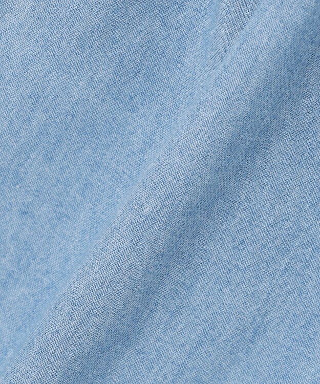 ANY KIDS 裾 スカラップ ショートパンツ デニムブルー