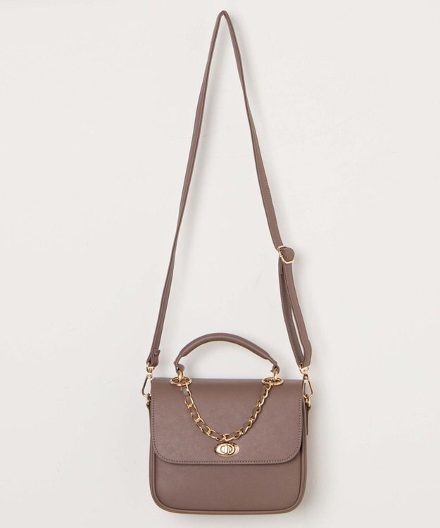 WEGO 【痛バ＆推し活グッズ】ミラクルチェーン痛ショルダー ブラウン