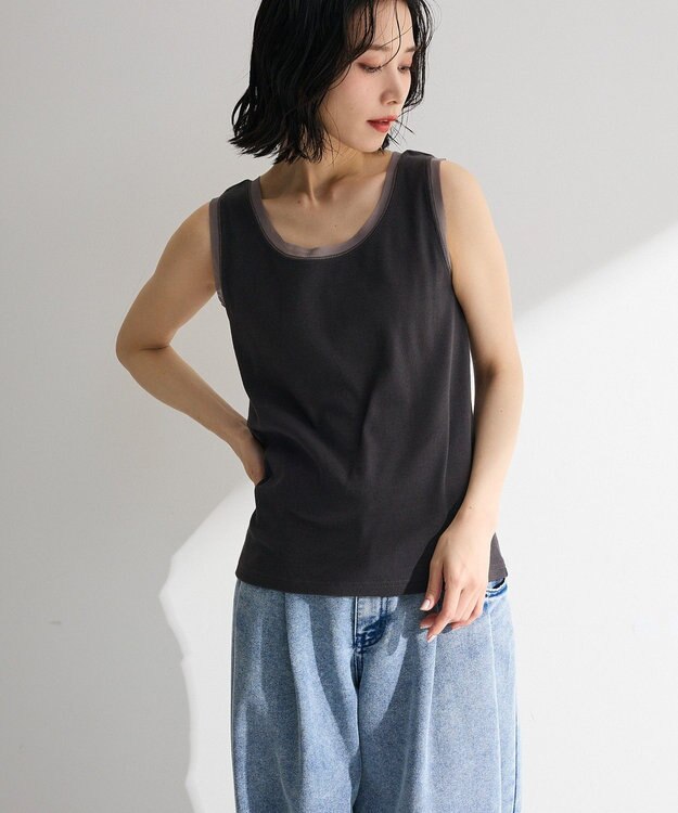 Green Parks チュールドッキングタンク Charcoal Gray