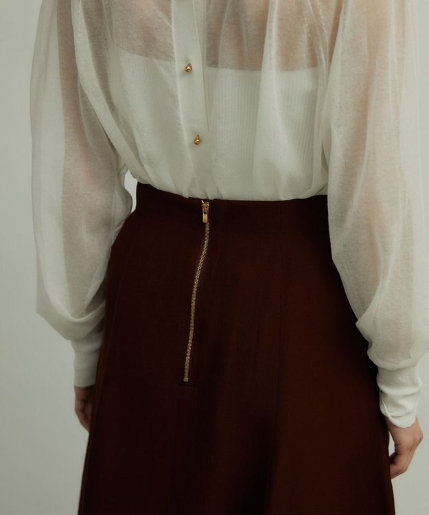 BEIGE， BERNARD / フレアスカート Burgundy