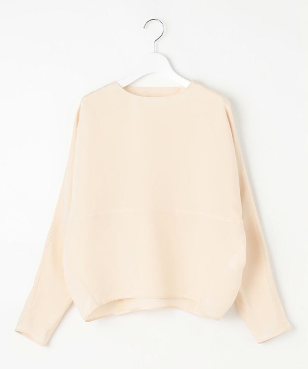 23区 S 【GOLD LABEL】モダールブロード フォルムシャツ ベージュ系