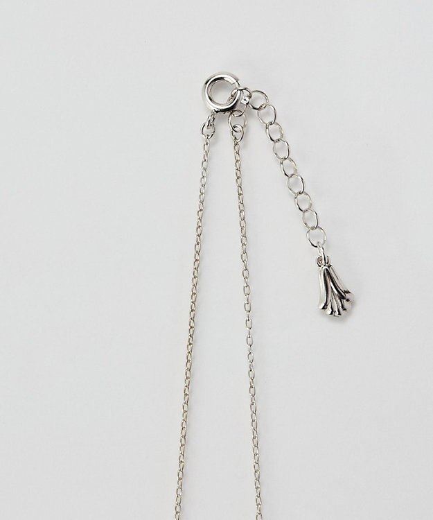 Phoebe 【金属アレルギー対応】スライヴパールネックレス　シルバー/全長:43～46cm/ニッケルフリー シルバー