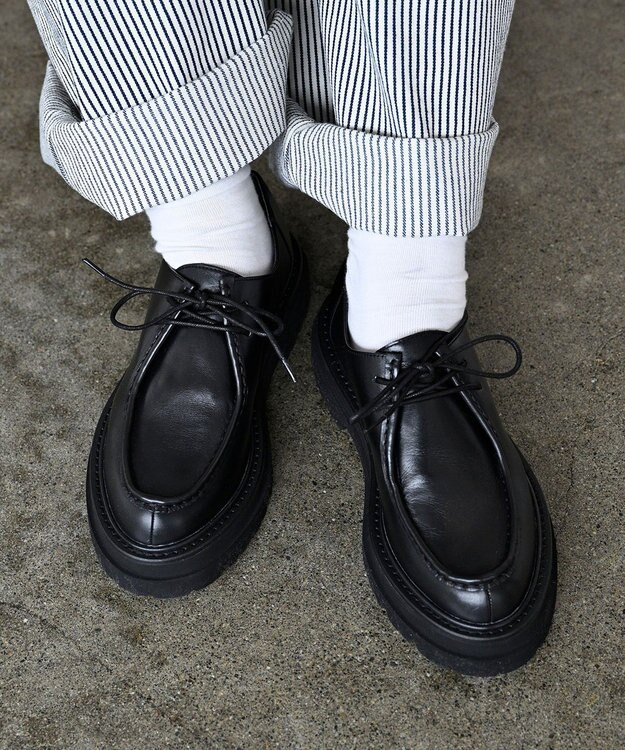 APOM トラックソールチロリアンシューズ 40 ブラック