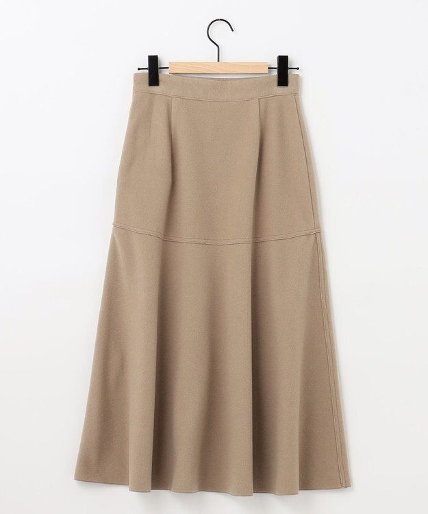 SHARE PARK LADIES ライトメルトンスカート キャメル