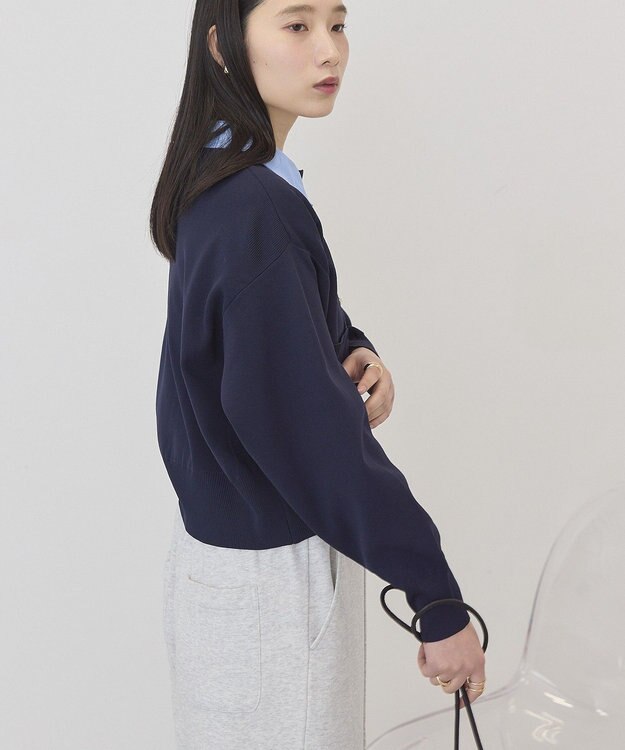 AMERICAN HOLIC 【2WAY】金ボタンカーディガン Navy